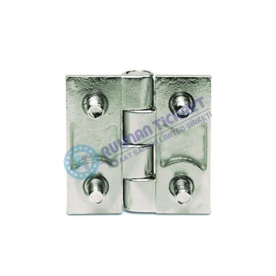 ZMCk 40X40 ZAMAK MENTEŞE CIVATALI KROM